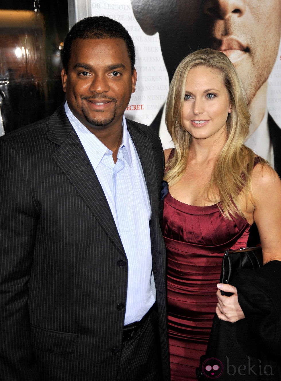 Alfonso Ribeiro y su exmujer Robin Stapler