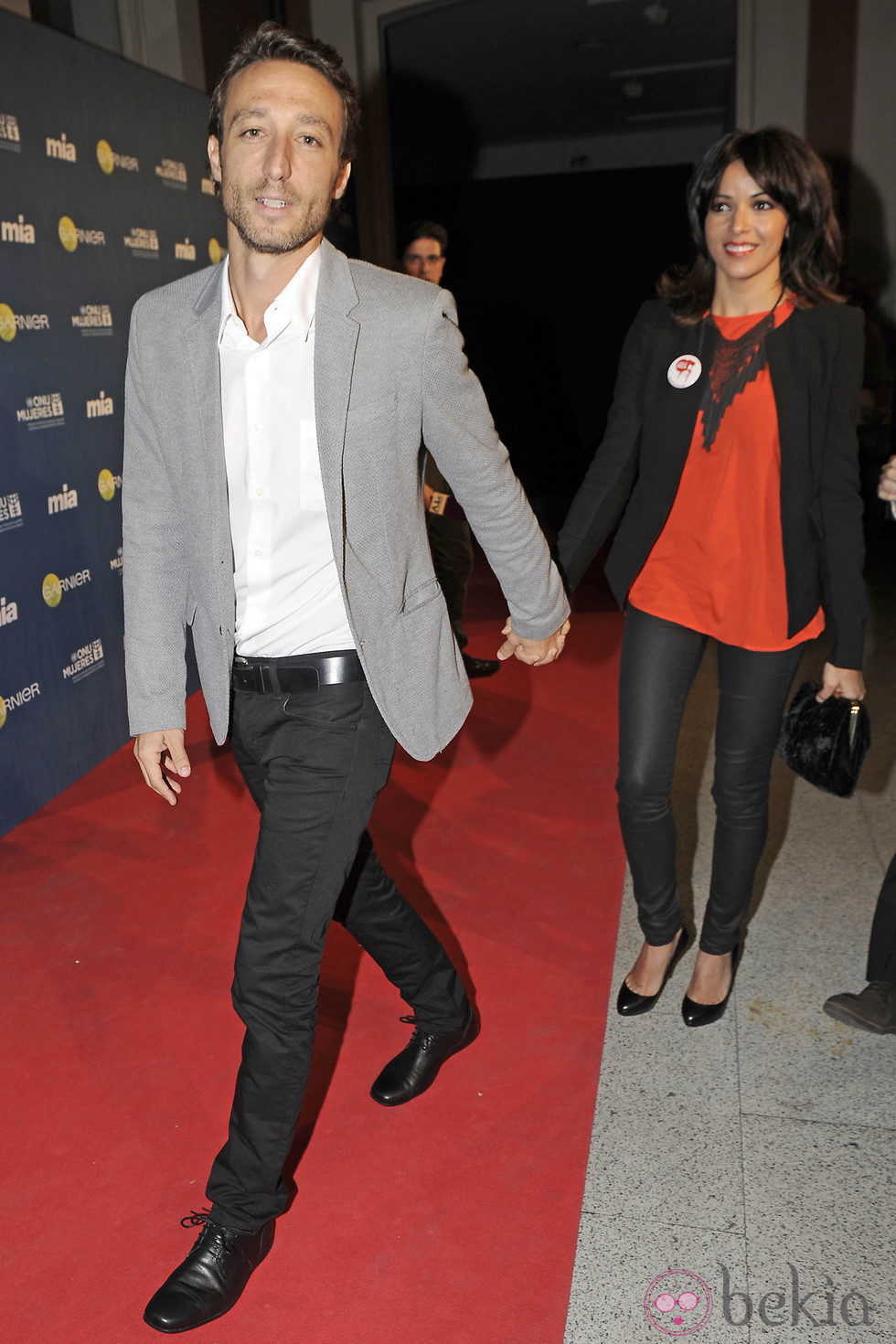 Raquel del Rosario y Pedro Castro en los Premios Cuida de ti 2012
