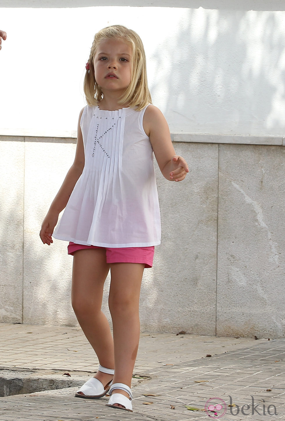 La Infanta Sofía en el segundo día de regatas de la Copa del Rey de Vela 2011