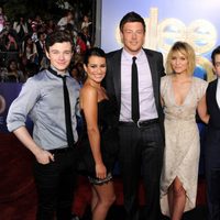 Chris Colfer, Lea Michele, Cory Monteith, Diana Agron, Kevin McHale y Darren Criss