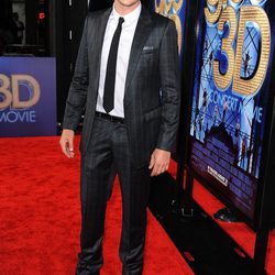Cory Monteith en el estreno de 'Glee: The 3D Concert Movie'