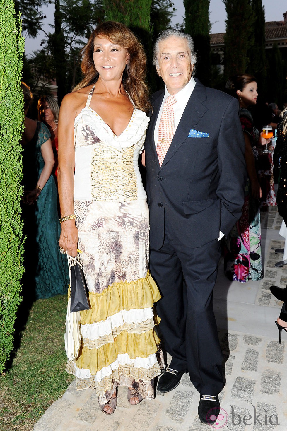 Jaime Ostos y María Ángeles Grajal en la Gala contra el Cáncer en Marbella