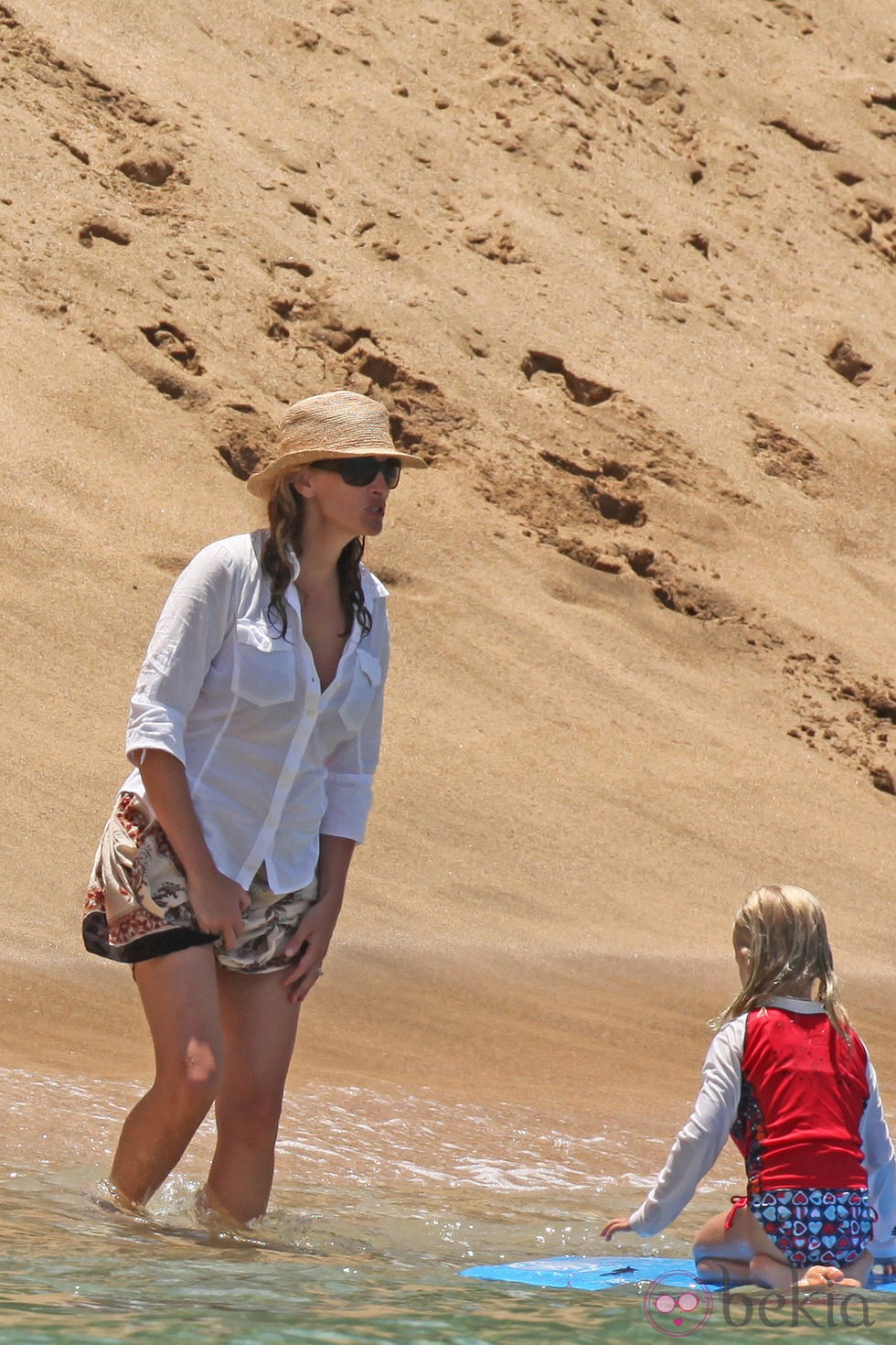 Julia Roberts y su hija Hazel Patricia en Hawai