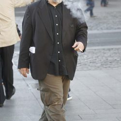 Álex de la Iglesia en el rodaje de 'Las brujas de Zugarramurdi'