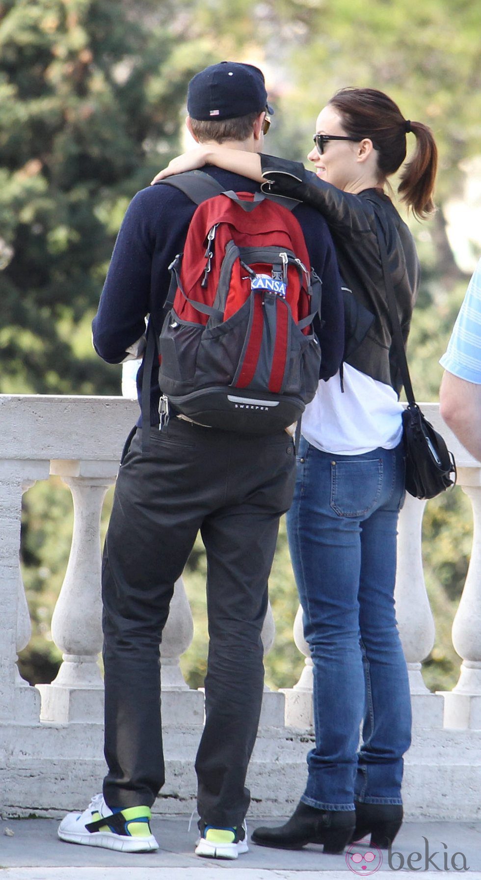 Olivia Wilde y Jason Sudeikis disfrutan de Roma