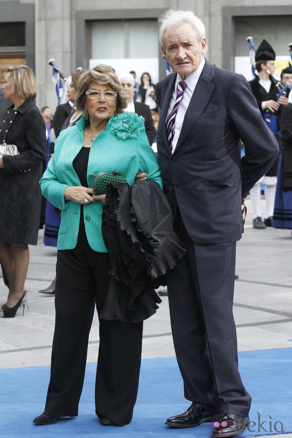 Luis del Olmo en la entrega de los Premios Príncipe de Asturias 2012