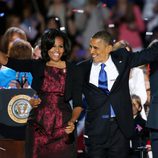 Barack Obama mira enamorado a su mujer Michelle