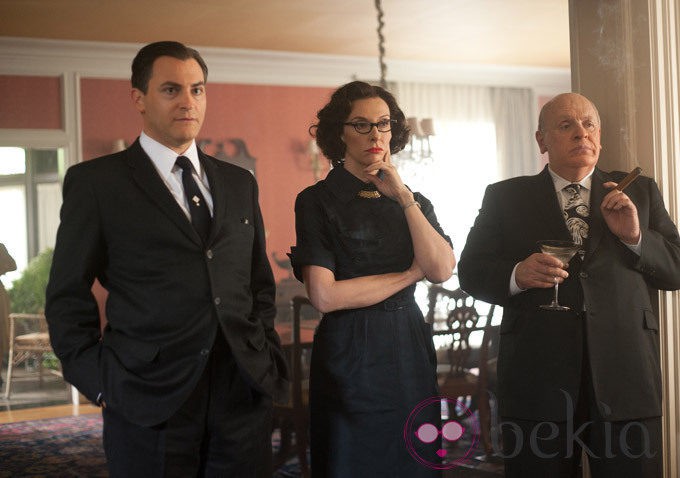 Michael Stuhlbarg, Toni Collette y Anthony Hopkins en 'Hitchcock'