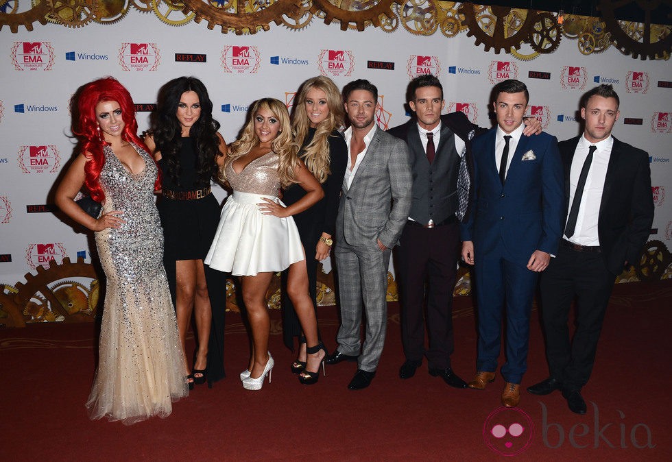 Geordie Shore en los MTV Europe Music Awards 2012