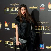 Vicky Martín Berrocal en el estreno de 'Amanecer. Parte 2' en Madrid