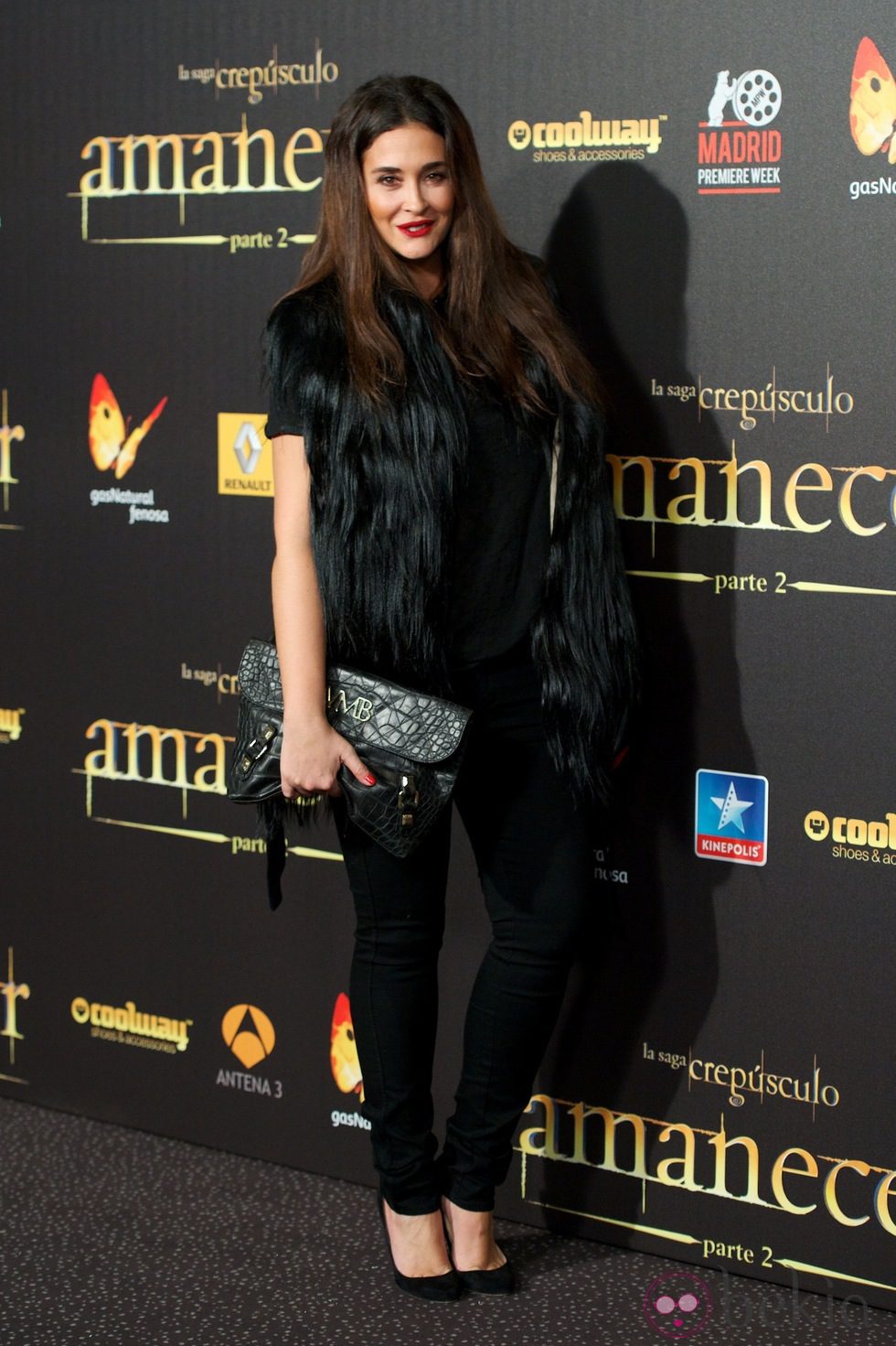 Vicky Martín Berrocal en el estreno de 'Amanecer. Parte 2' en Madrid