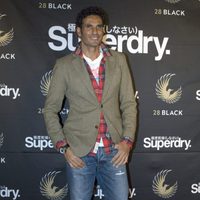 Óscar Higares en la inauguración de la tienda 'Internacional Superdry' en Madrid