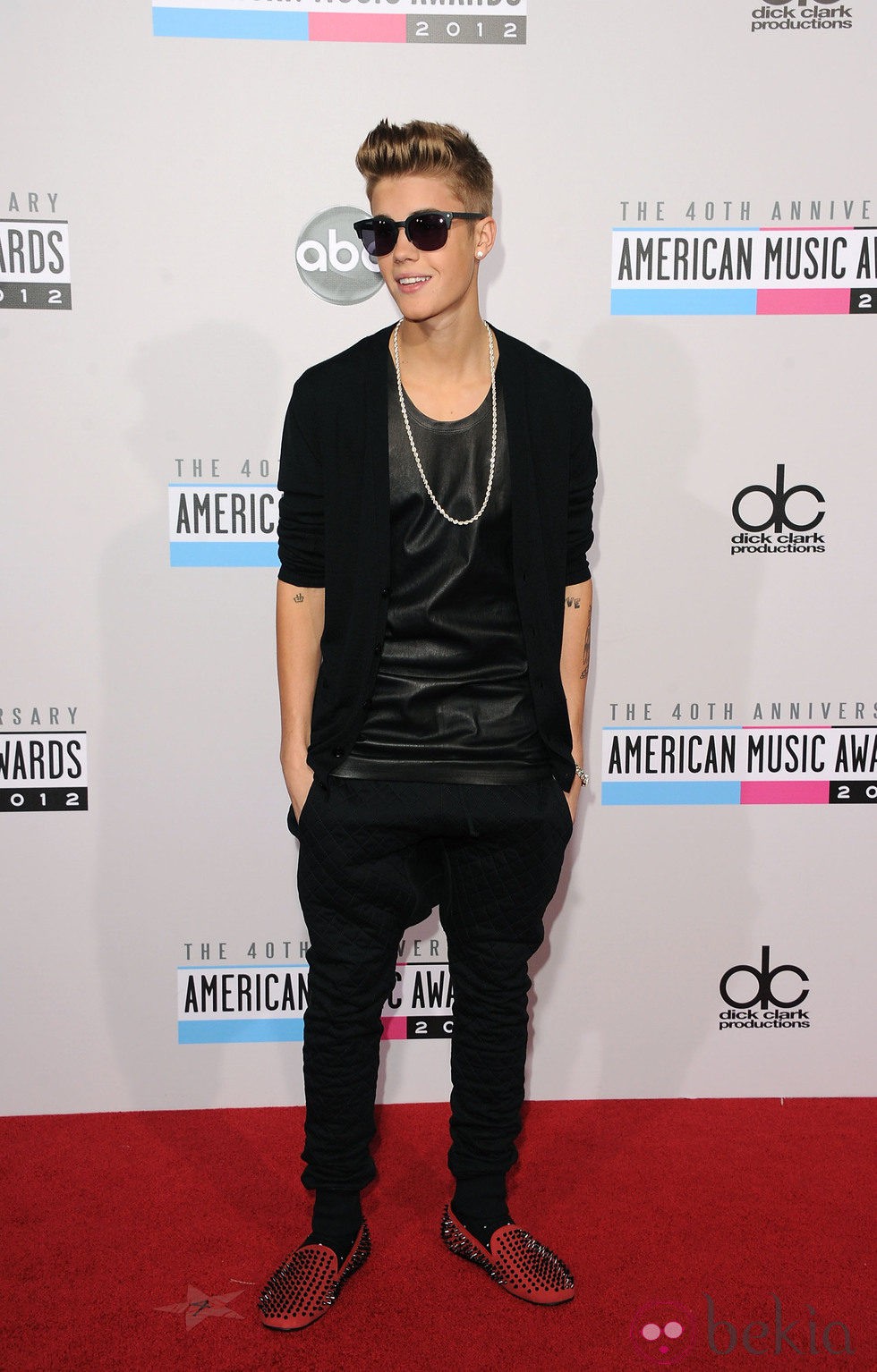 Justin Bieber en los American Music Awards 2012
