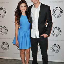 Ariel Winter y Cameron Palatas en la premiere de 'Batman: The Dark Knight Returns Part 1'