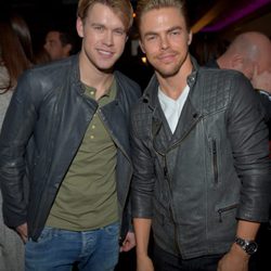 Chord Overstreet y Derek Hough en la fiesta Rolling Stone celebrada tras los American Music Awards 2012