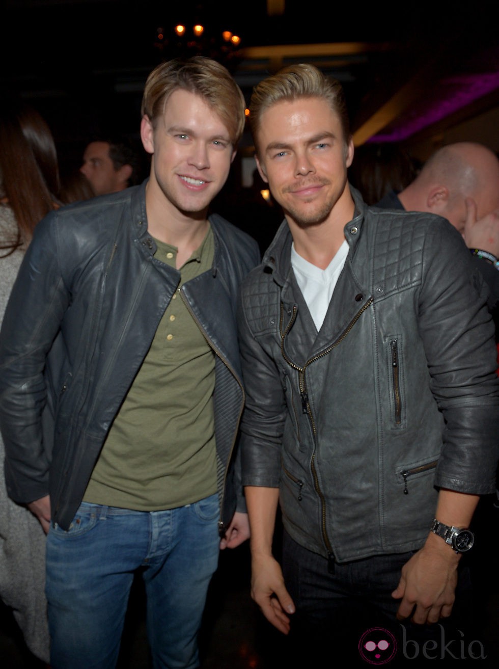 Chord Overstreet y Derek Hough en la fiesta Rolling Stone celebrada tras los American Music Awards 2012