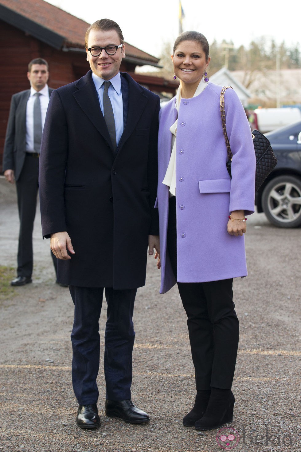 Los Príncipes Victoria y Daniel de Suecia en Fagersta