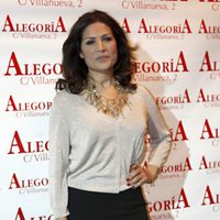 Encarna Salazar en la presentación del disco de Celia Flores 'En una calle blanca'