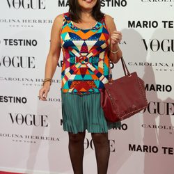 Loles León en la presentación del número de diciembre 2012 de Vogue España