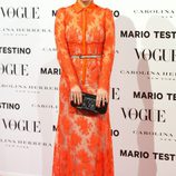 Blanca Suárez en la presentación del número de diciembre 2012 de Vogue España