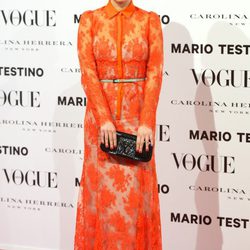 Blanca Suárez en la presentación del número de diciembre 2012 de Vogue España