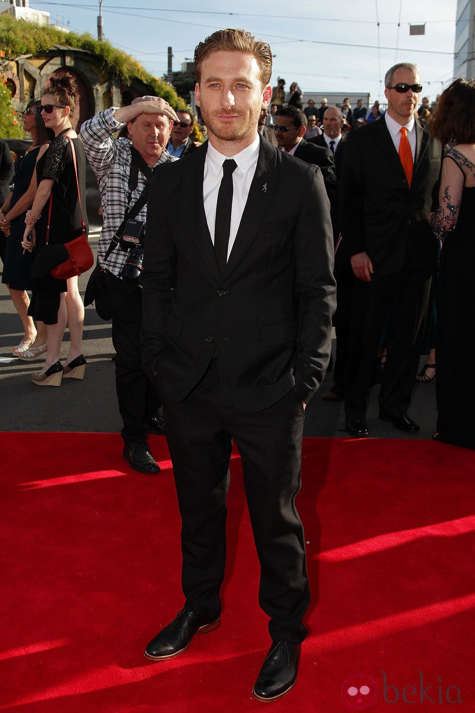 Dean O'Gorman en el estreno de 'El Hobbit: Un viaje inesperado' en Nueva Zelanda