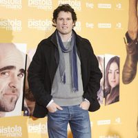 Antonio Zabalburu en el estreno de 'Una pistola en cada mano'