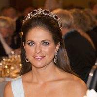 Magdalena de Suecia en la ceremonia de entrega de los Premios Nobel 2012