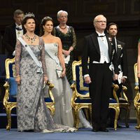 La Familia Real Sueca en la ceremonia de entrega de los Premios Nobel 2012