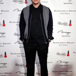 Rob Kardashian en la apertura de la tienda Kardashian Khaos en Las Vegas
