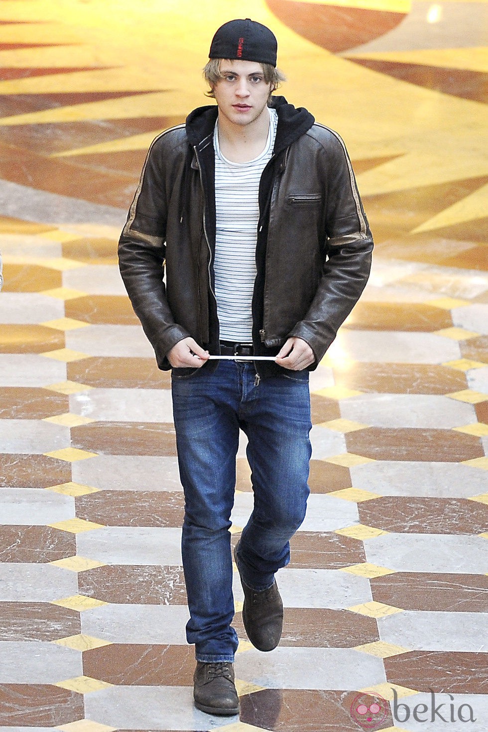 Jaime Olías durante un día de compras