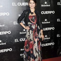 Hiba Abouk en el estreno de 'El Cuerpo'