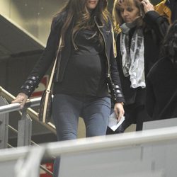 Romina Belluscio presume de embarazo en el 'Partido x la ilusión' 2012