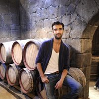 Aitor Luna en la presentación de la tercera temporada de 'Gran Reserva'