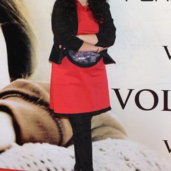 Lucía Etxebarría en el esteno de 'Volver a nacer' en Madrid