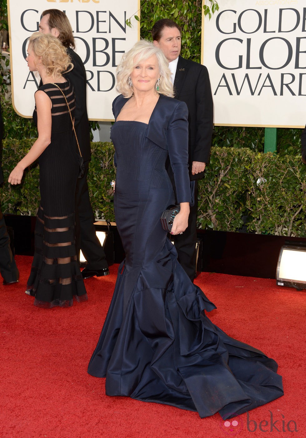 Glenn Close en los Globos de Oro 2013