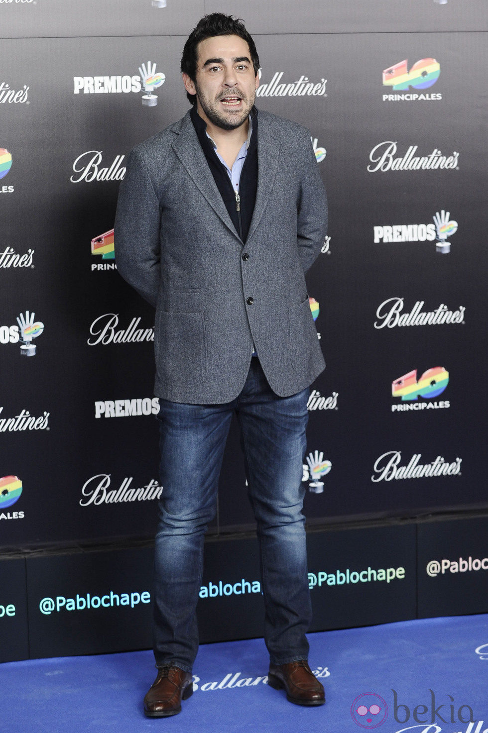 Pablo Chiapella en los Premios 40 Principales 2012