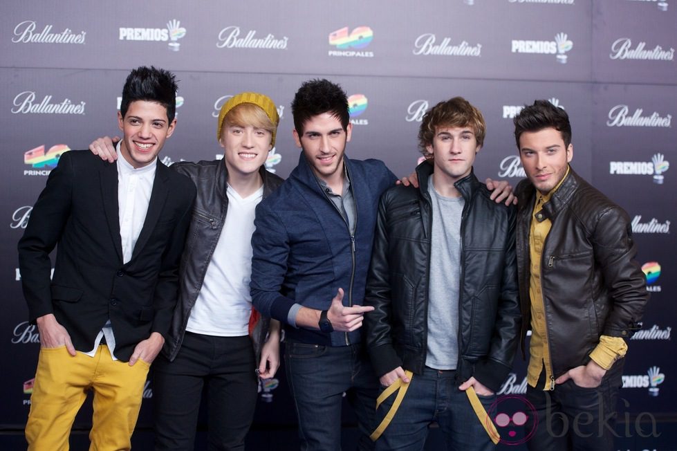 Auryn en los Premios 40 Principales 2012