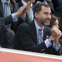 El Príncipe Felipe en la final del Mundial de balonmano