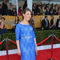 Mayim Bialik en los Screen Actors Guild Awards 2013
