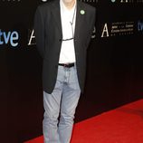 Fernando Trueba en la entrada de la cena de los nominados a los Goya 2013