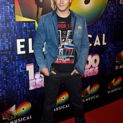 Daniel Diges en el estreno de '40 El Musical'