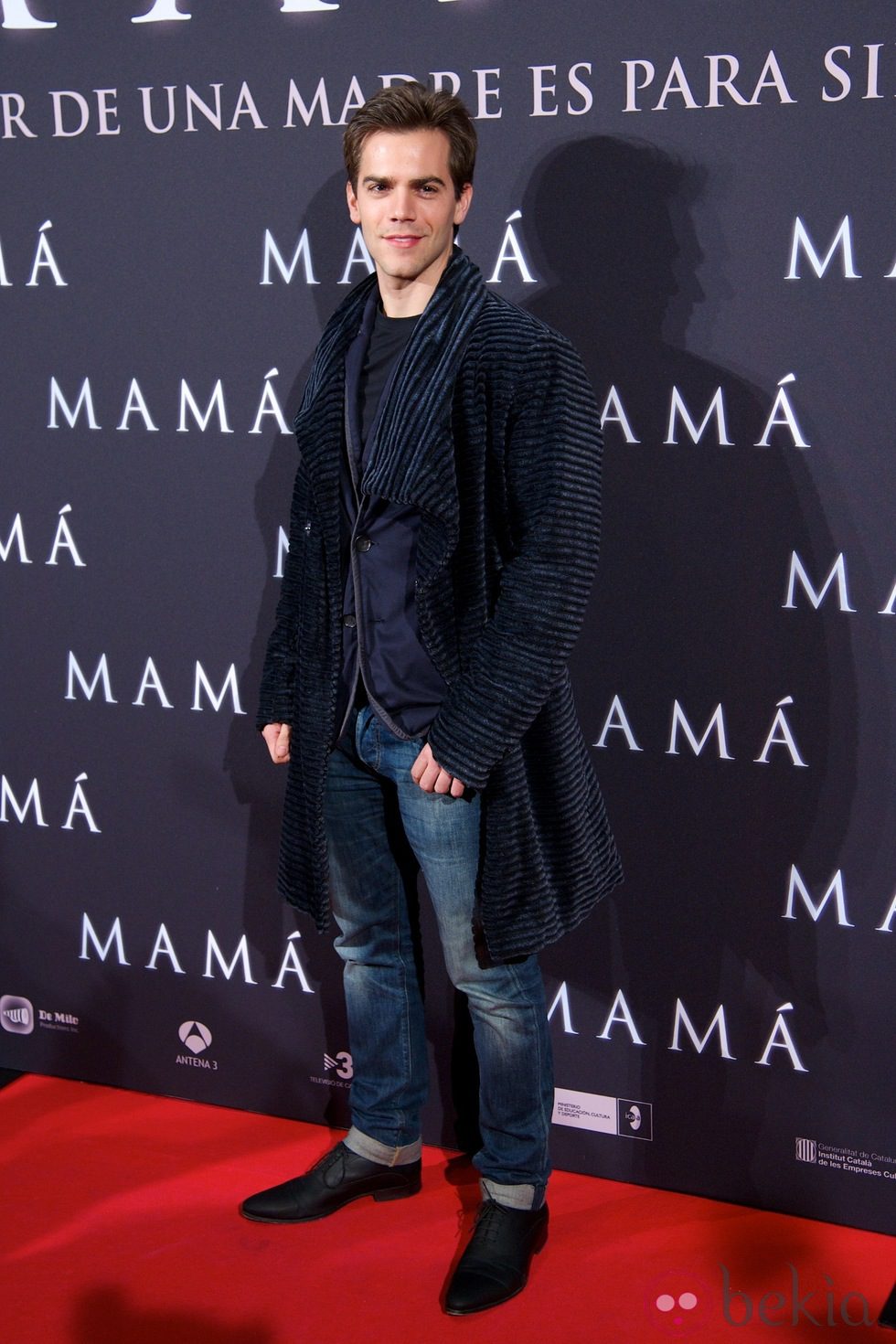 Marc Clotet en el estreno de 'Mamá'