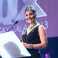 Victoria de Suecia en su discurso en la Gaygalan XQ 