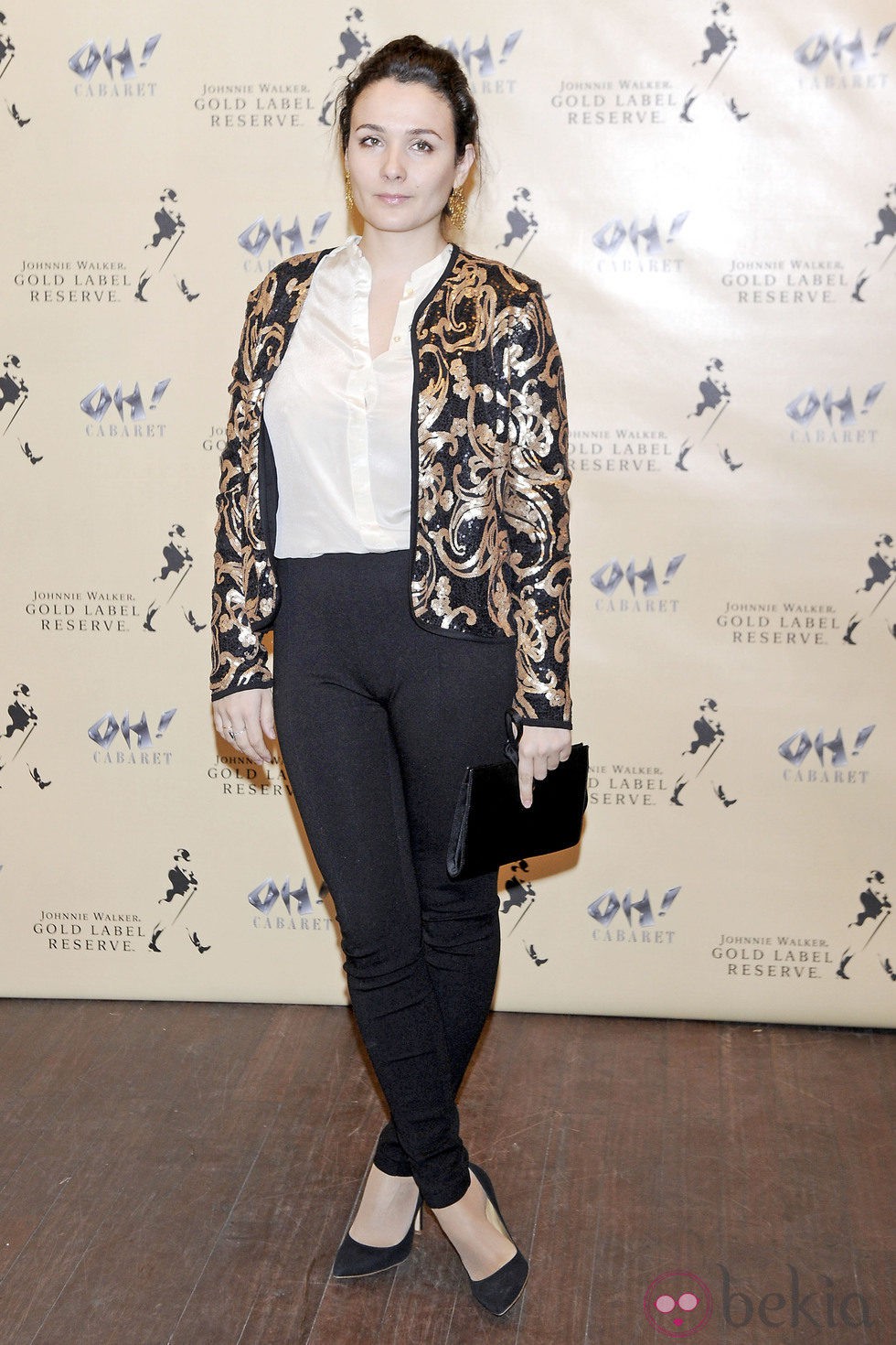 Adriana Domínguez en una fiesta en Madrid