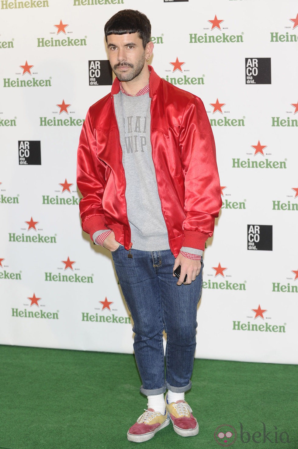 Pedriño en la fiesta de inauguración de ARCO 2013
