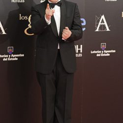 Antonio Resines en la alfombra roja de los Goya 2013