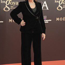 Concha Velasco en la alfombra roja de los Goya 2013