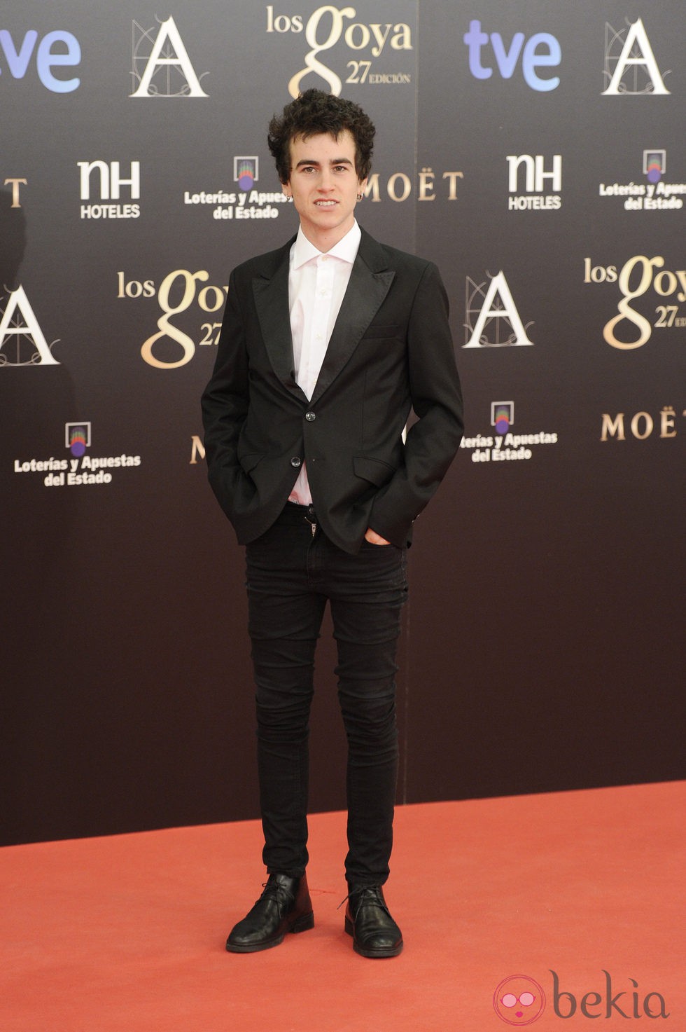Àlex Monner en los Goya 2013
