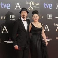Fele Martínez en la alfombra roja de los Goya 2013